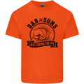 Dad & Sons Best Friends Father's Day Kids T-Shirt Childrens Orange