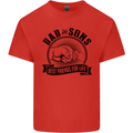 Dad & Sons Best Friends Father's Day Kids T-Shirt Childrens Red