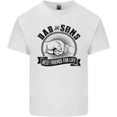 Dad & Sons Best Friends Father's Day Kids T-Shirt Childrens White