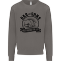 Dad & Sons Best Friends Father's Day Mens Sweatshirt Jumper Charcoal