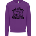 Dad & Sons Best Friends Father's Day Mens Sweatshirt Jumper Purple