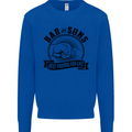 Dad & Sons Best Friends Father's Day Mens Sweatshirt Jumper Royal Blue