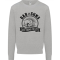 Dad & Sons Best Friends Father's Day Mens Sweatshirt Jumper Sports Grey