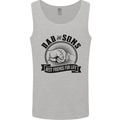 Dad & Sons Best Friends Father's Day Mens Vest Tank Top Sports Grey