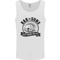 Dad & Sons Best Friends Father's Day Mens Vest Tank Top White