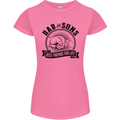 Dad & Sons Best Friends Father's Day Womens Petite Cut T-Shirt Azalea