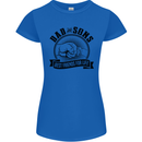 Dad & Sons Best Friends Father's Day Womens Petite Cut T-Shirt Royal Blue