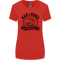Dad & Sons Best Friends Father's Day Womens Wider Cut T-Shirt Red