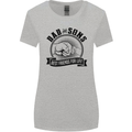 Dad & Sons Best Friends Father's Day Womens Wider Cut T-Shirt Sports Grey