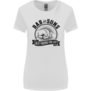 Dad & Sons Best Friends Father's Day Womens Wider Cut T-Shirt White