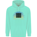 Dad a Base Funny Fathers Day Jokes Childrens Kids Hoodie Peppermint