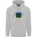 Dad a Base Funny Fathers Day Jokes Childrens Kids Hoodie Sports Grey