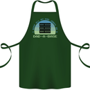 Dad a Base Funny Fathers Day Jokes Cotton Apron 100% Organic Forest Green