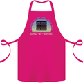 Dad a Base Funny Fathers Day Jokes Cotton Apron 100% Organic Pink