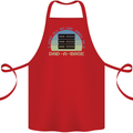 Dad a Base Funny Fathers Day Jokes Cotton Apron 100% Organic Red