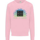 Dad a Base Funny Fathers Day Jokes Kids Sweatshirt Jumper Light Pink