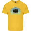 Dad a Base Funny Fathers Day Jokes Kids T-Shirt Childrens Yellow