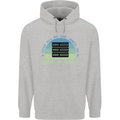 Dad a Base Funny Fathers Day Jokes Mens 80% Cotton Hoodie Sports Grey