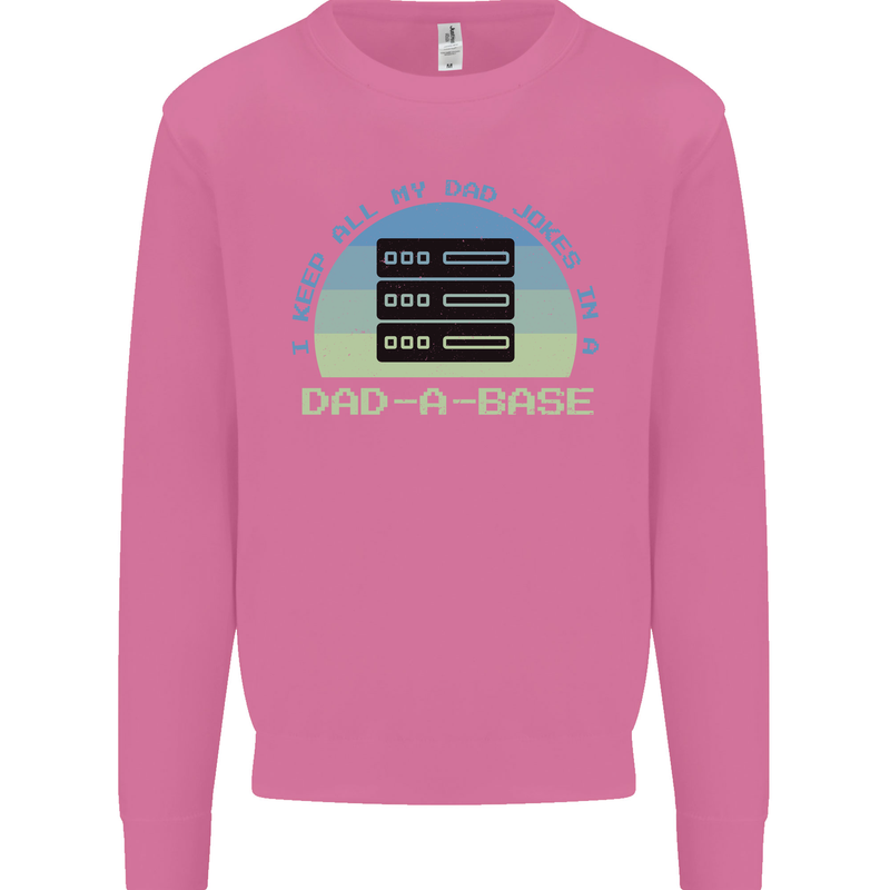 Dad a Base Funny Fathers Day Jokes Mens Sweatshirt Jumper Azalea