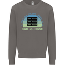 Dad a Base Funny Fathers Day Jokes Mens Sweatshirt Jumper Charcoal