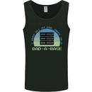 Dad a Base Funny Fathers Day Jokes Mens Vest Tank Top Black