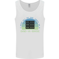 Dad a Base Funny Fathers Day Jokes Mens Vest Tank Top White
