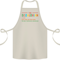 Dadalorian Funny Fathers Day Dad Daddy Cotton Apron 100% Organic Natural