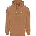 Dadalorian Funny Fathers Day Dad Daddy Mens 80% Cotton Hoodie Caramel Latte