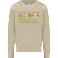 Dadalorian Funny Fathers Day Dad Daddy Mens Sweatshirt Jumper Sand