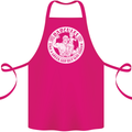 Dadcules Funny Fathers Day Gym Bodybuiding Cotton Apron 100% Organic Pink