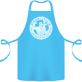 Dadcules Funny Fathers Day Gym Bodybuiding Cotton Apron 100% Organic Turquoise
