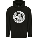 Dadcules Funny Fathers Day Gym Bodybuiding Mens 80% Cotton Hoodie Black