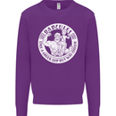 Dadcules Funny Fathers Day Gym Bodybuiding Mens Sweatshirt Jumper Purple
