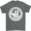 Dadcules Funny Fathers Day Gym Bodybuiding Mens T-Shirt Cotton Gildan Charcoal