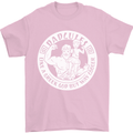 Dadcules Funny Fathers Day Gym Bodybuiding Mens T-Shirt Cotton Gildan Light Pink