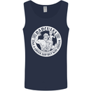 Dadcules Funny Fathers Day Gym Bodybuiding Mens Vest Tank Top Navy Blue