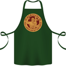 Dadcules Funny Fathers Day Gym Bodybuilding Cotton Apron 100% Organic Forest Green
