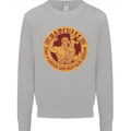 Dadcules Funny Fathers Day Gym Bodybuilding Mens Sweatshirt Jumper Sports Grey