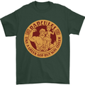 Dadcules Funny Fathers Day Gym Bodybuilding Mens T-Shirt Cotton Gildan Forest Green