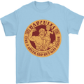 Dadcules Funny Fathers Day Gym Bodybuilding Mens T-Shirt Cotton Gildan Light Blue