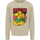 Daddy Dog Fathers Day Mens Sweatshirt Jumper Sand