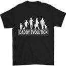 Daddy Evolution Fathers Day Mens T-Shirt Cotton Gildan Black