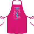 Daddy Fathers Day Tie Funny Dad Cotton Apron 100% Organic Pink