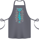 Daddy Fathers Day Tie Funny Dad Cotton Apron 100% Organic Steel