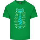 Daddy Fathers Day Tie Funny Dad Mens Cotton T-Shirt Tee Top Irish Green