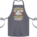 Daddy Is My Favourite Funny Fathers Day Cotton Apron 100% Organic Steel