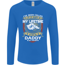 Daddy Is My Favourite Funny Fathers Day Mens Long Sleeve T-Shirt Royal Blue