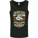 Daddy Is My Favourite Funny Fathers Day Mens Vest Tank Top Black