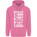 Daddy My Favourite Superhero Father's Day Mens 80% Cotton Hoodie Azelea