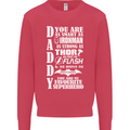 Daddy My Favourite Superhero Father's Day Mens Sweatshirt Jumper Heliconia
